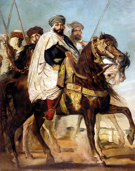 ali-ben-hamet-caliph-of-constantine-and-chief-of-the-haractas-followed-by-his-escort-1845